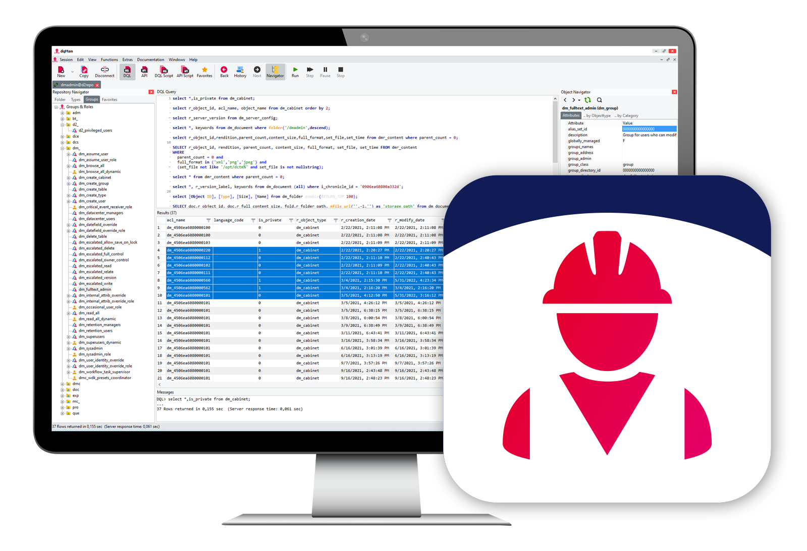 Heroshot | Monitor | Screenshot | App icon | OpenText Documentum Edition